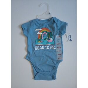 Old Navy Unisex T-shirt Style Onesie Brand New with Tags Size 0-3 mos.